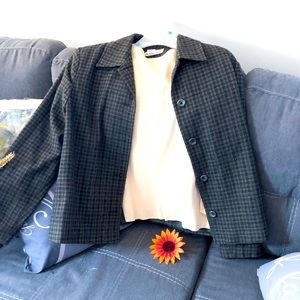 Plaid Blazer